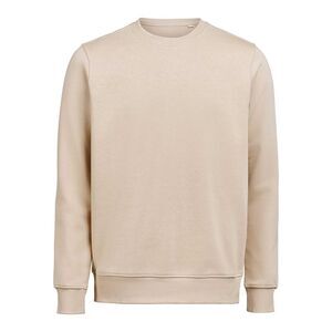 Untagged Movement Mens Crew Neck Regular Sweatshirt / Latte